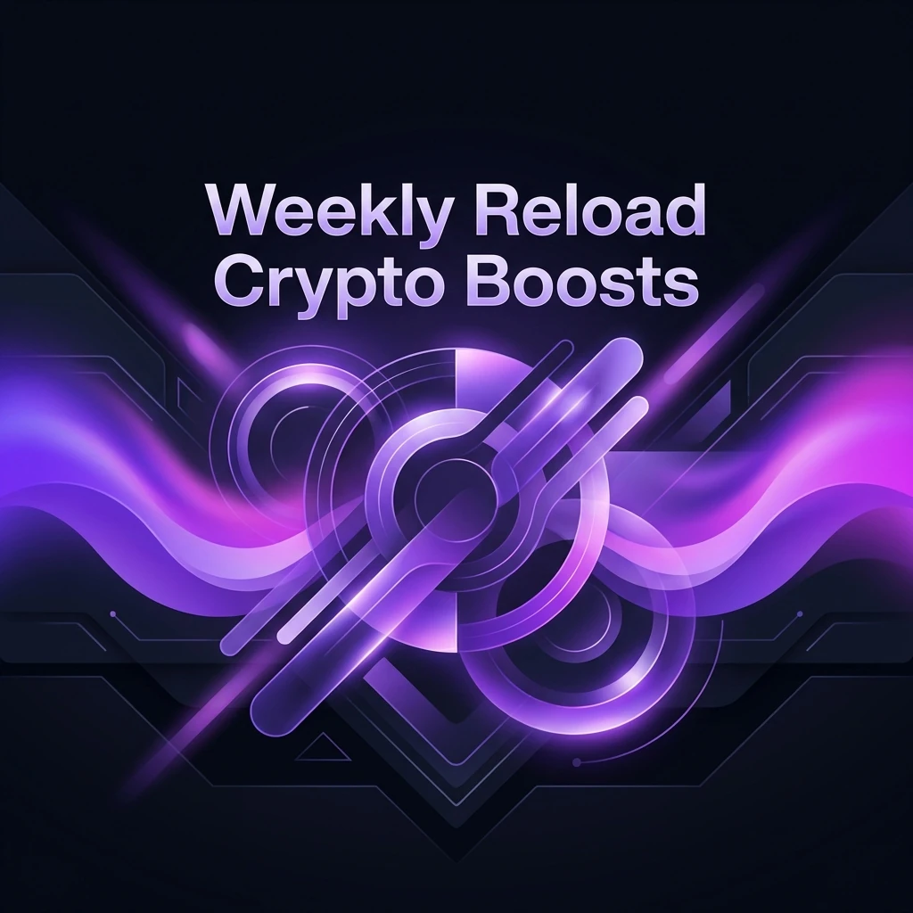 Weekly Reload Crypto Boosts